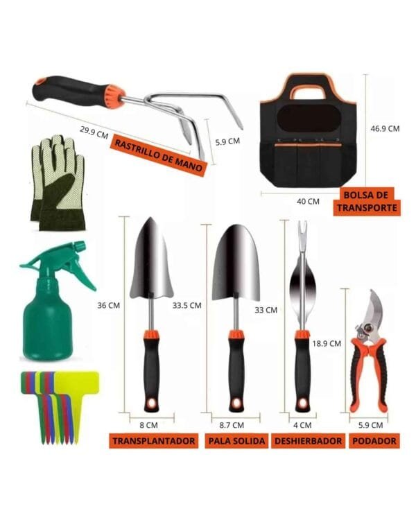Kit Jardineria y Suculentas 50 pcs - Imagen 2